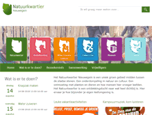 Tablet Screenshot of natuurkwartier.nl